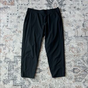 Quince Black Track Pants